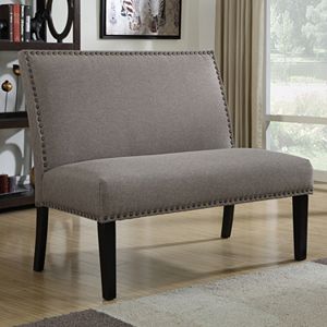 Banquette Nailhead Loveseat