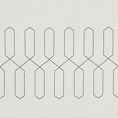 Vue 1-Panel Arashi Ombre Fashion Drapery Window Curtain