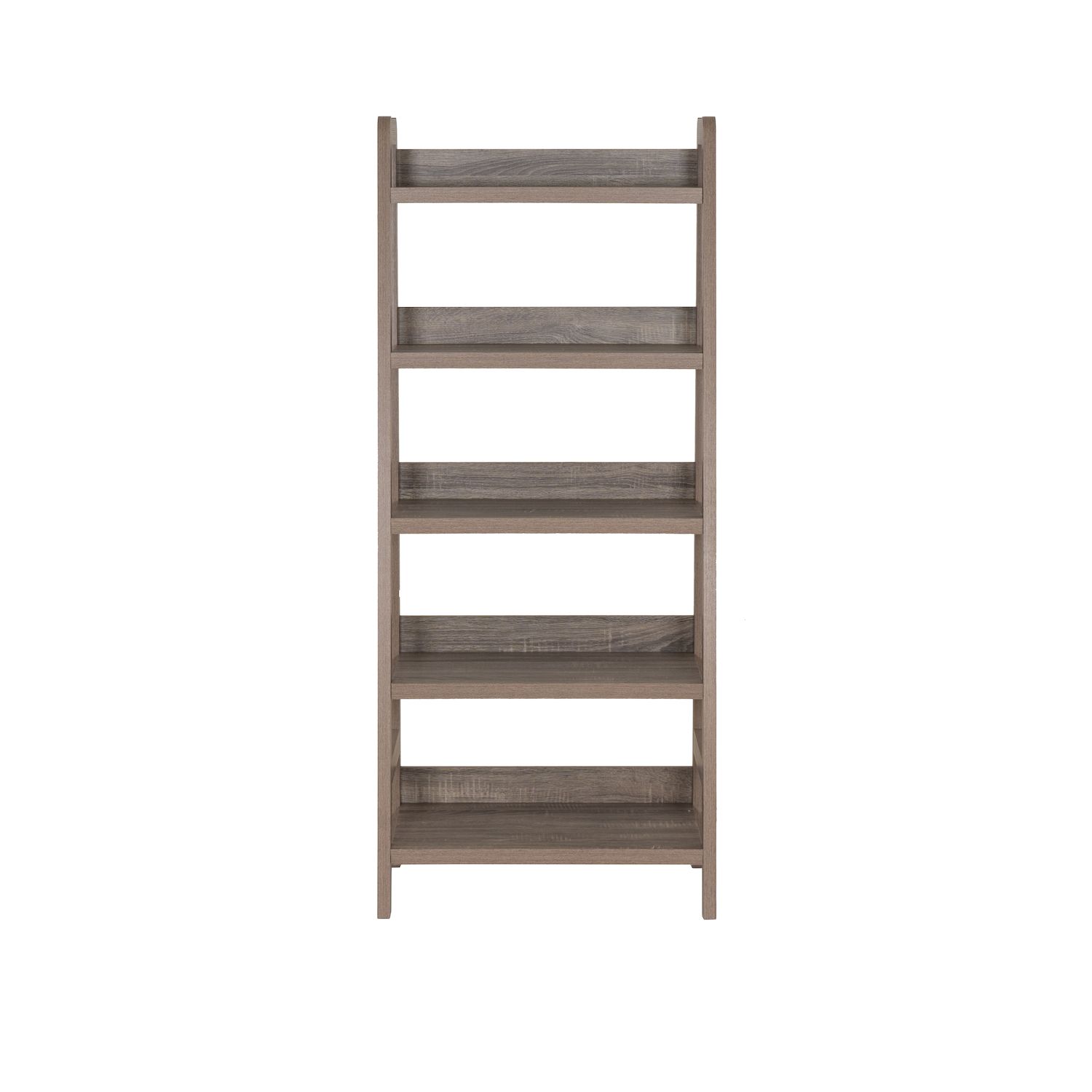 Linon Tracey Five Open Shelf Ladder Bookcase - Thumbnail 4