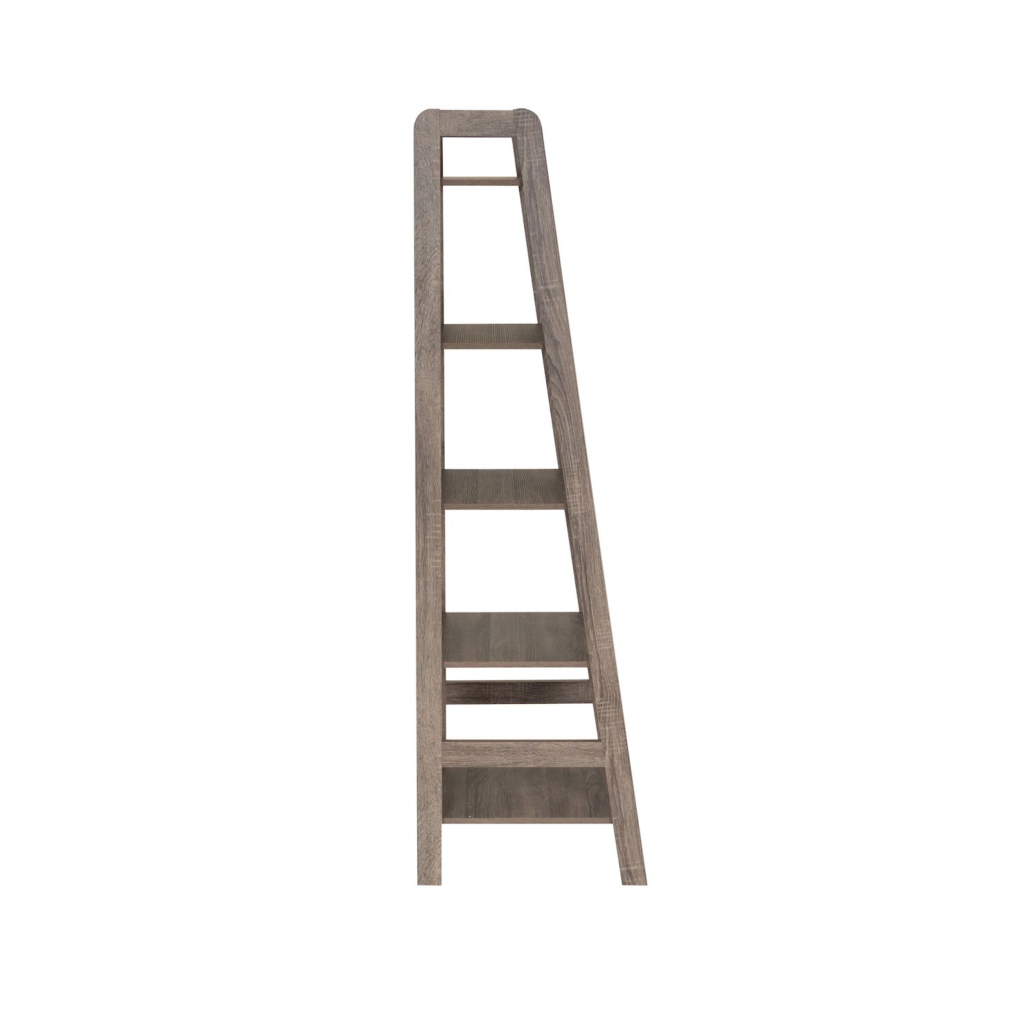 Linon Tracey Five Open Shelf Ladder Bookcase - Thumbnail 5