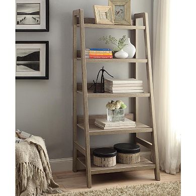 Linon Tracey Ladder Bookshelf