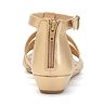 croft and barrow gladiator sandals