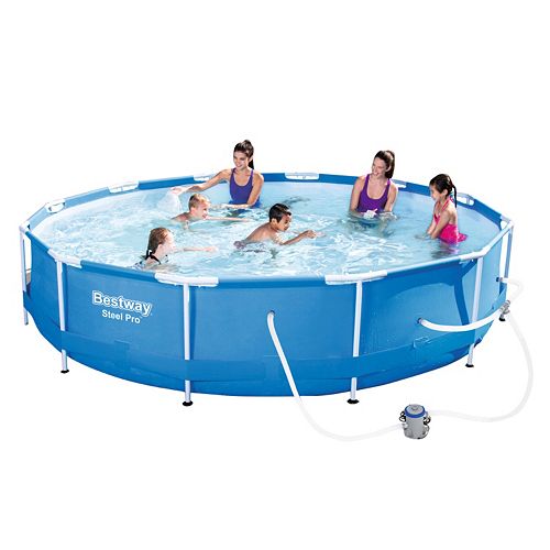 Bestway Steel Pro Frame Pool with Pump ONLY $74.99 Shipped