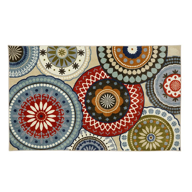 Mohawk Home Suzani Medallion Rug, Multicolor, 5X8 Ft