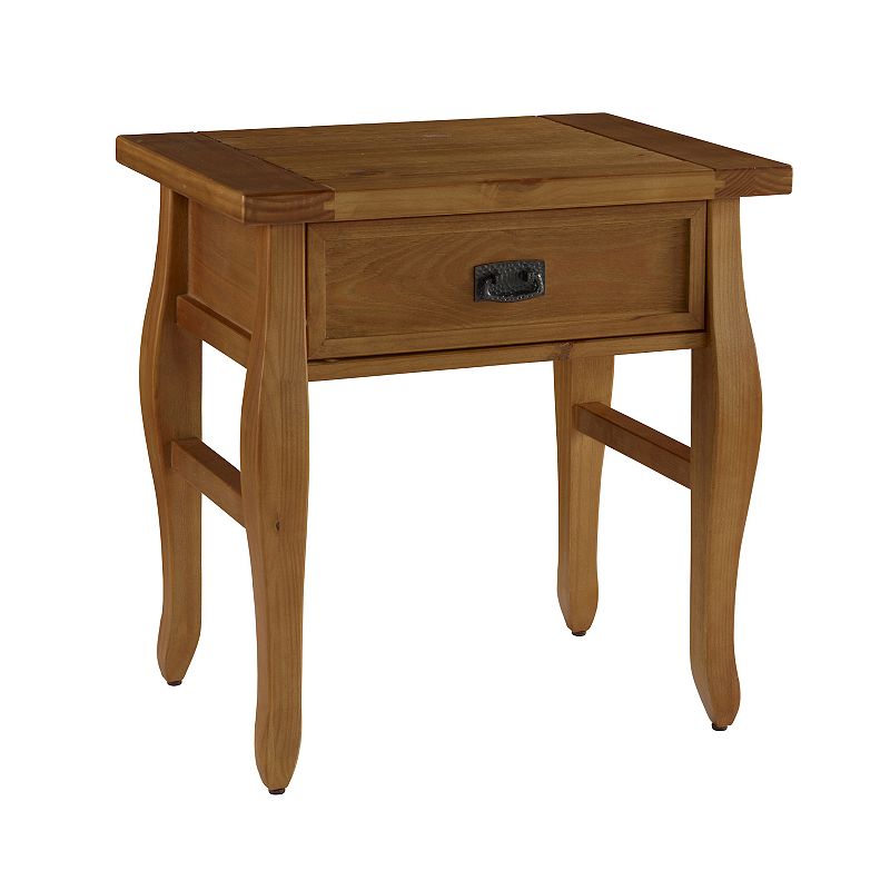 75826408 Linon Santa Fe End Table, Brown sku 75826408