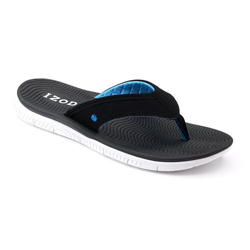 men's izod flip flops