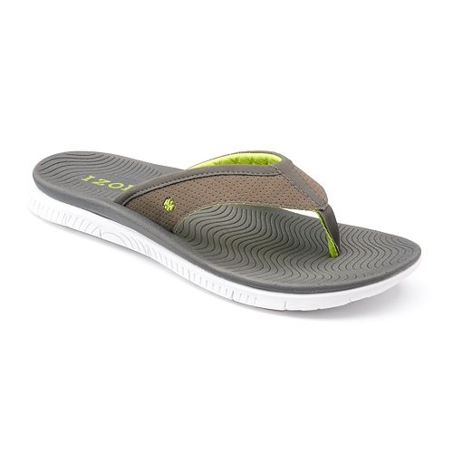 men's izod flip flops