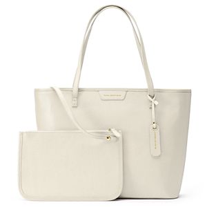 Dana Buchman Parker Leather Tote & Pouch