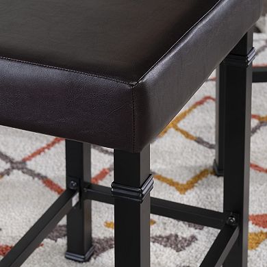 Linon Austin Pub Bar Table 3-piece Set