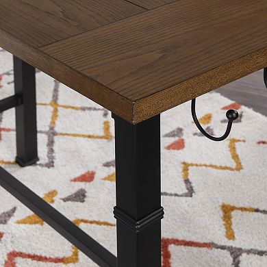 Linon Austin Pub Bar Table 3-piece Set
