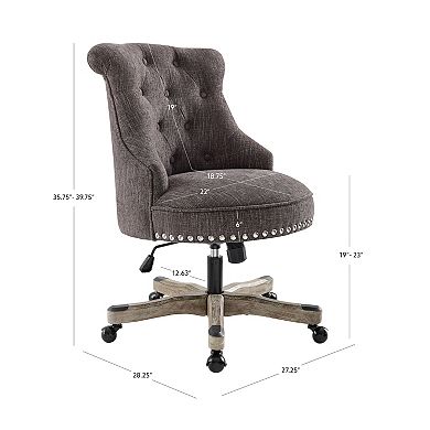 Linon Sinclair Office Desk Chair