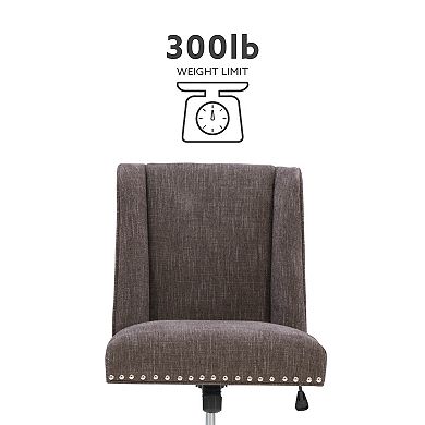 Linon Draper Office Desk Chair