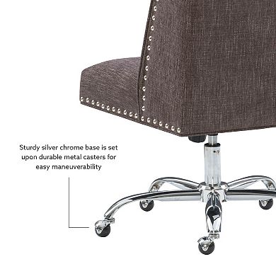 Linon Draper Office Desk Chair