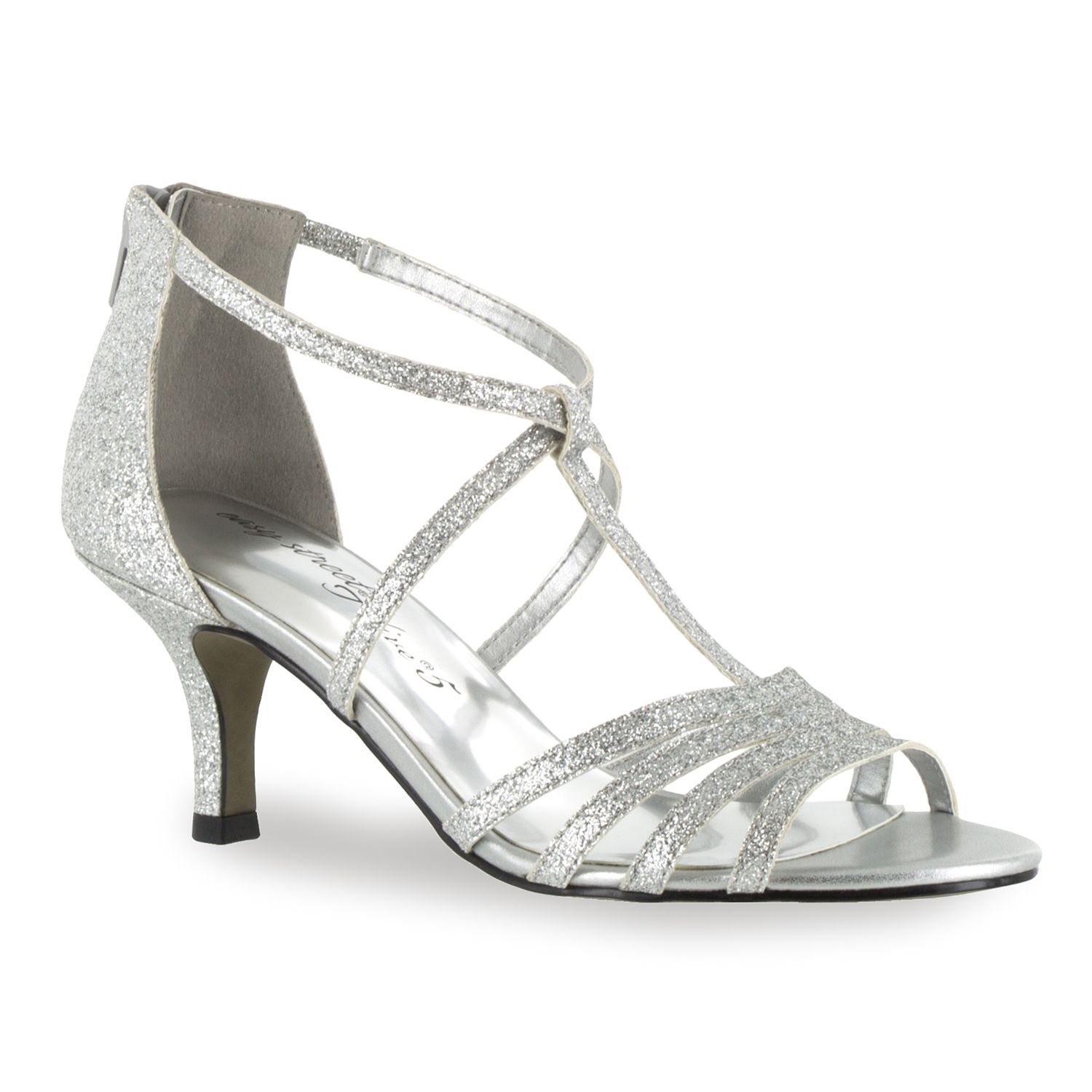 kohls silver dress sandals