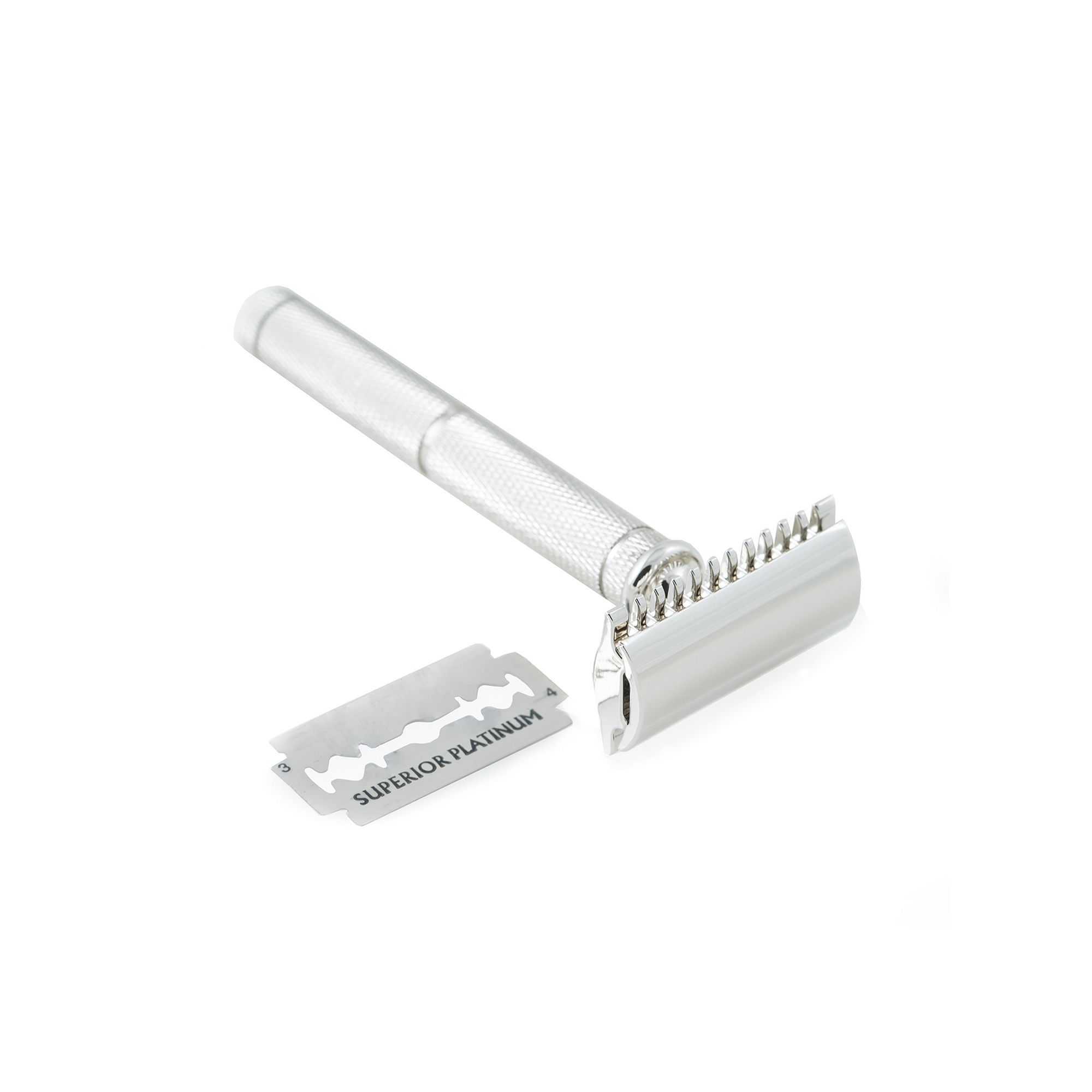 Bey-Berk Safety Razor, Silver