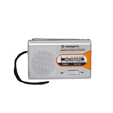 Stansport Slim AM / FM Emergency Radio