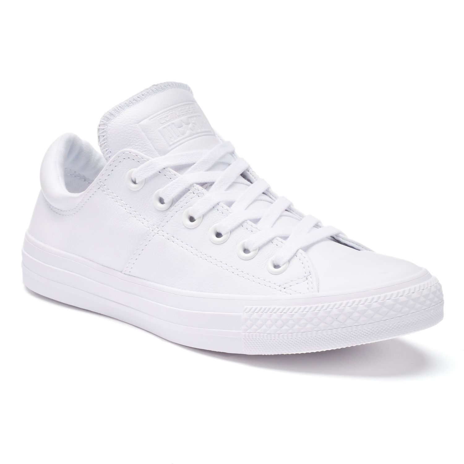 converse leather low top sneakers