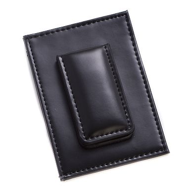 Men's Bey-Berk Leather Magnetic Money Clip Wallet