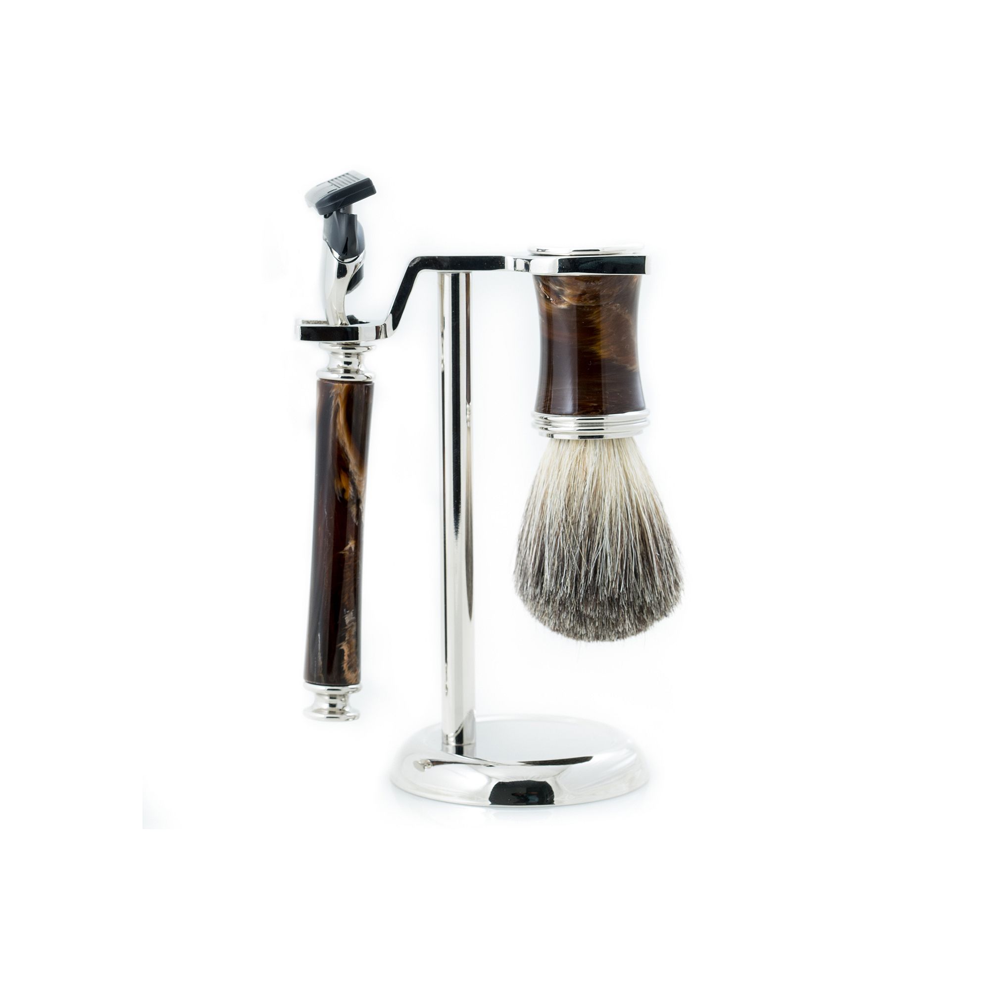 Bey Berk Fusion Razor Shaving Set, Silver