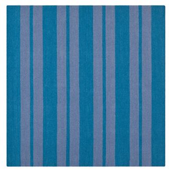 Safavieh Dhurries Bold Stripe Handwoven Flatweave Wool Rug - 6' Square