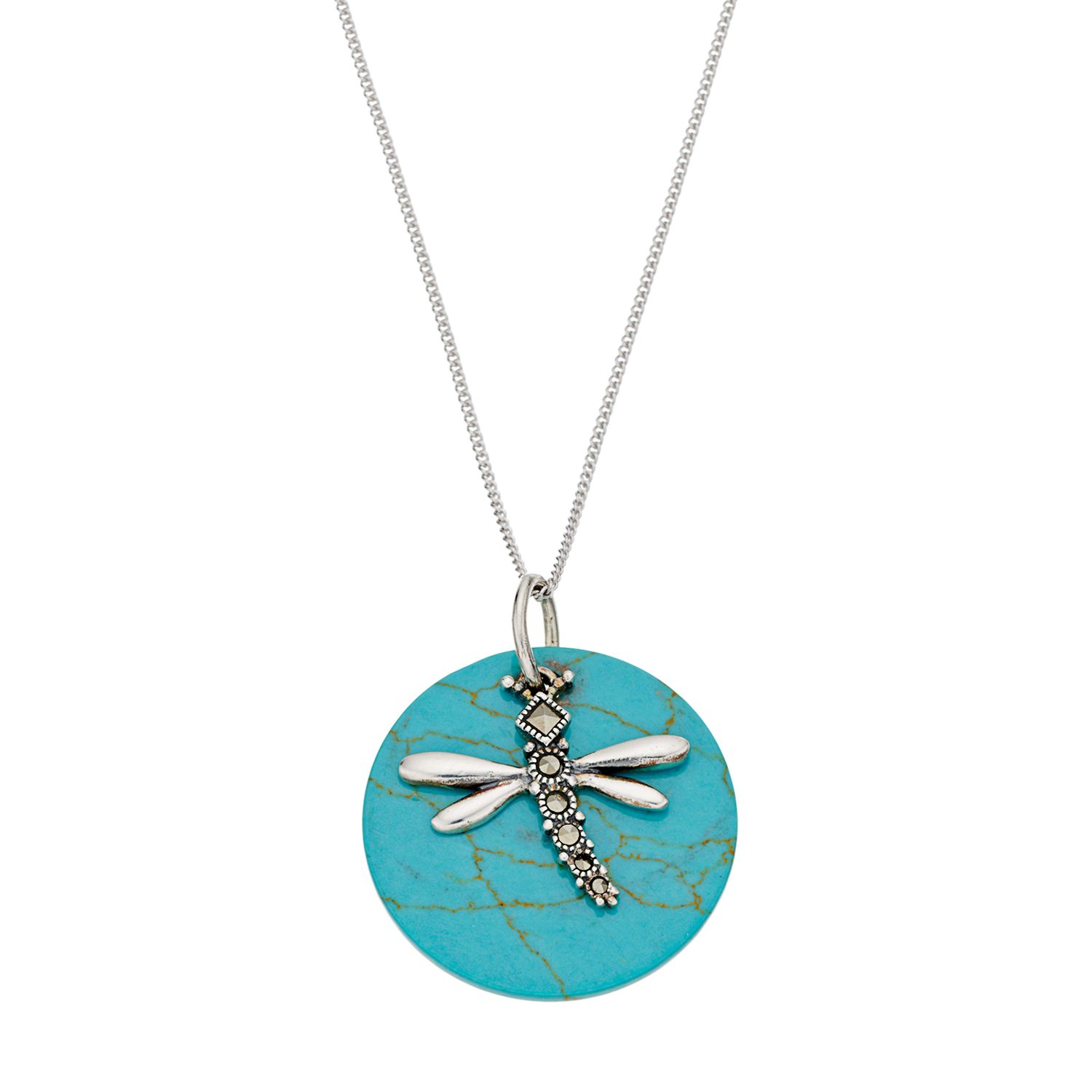 Kohls dragonfly necklace discount
