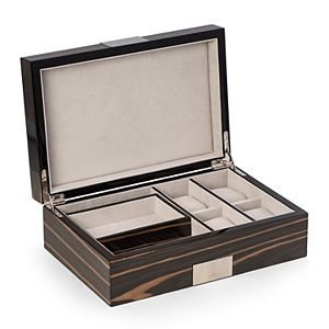 Bey-Berk Lacquered Wood Watch Storage Case
