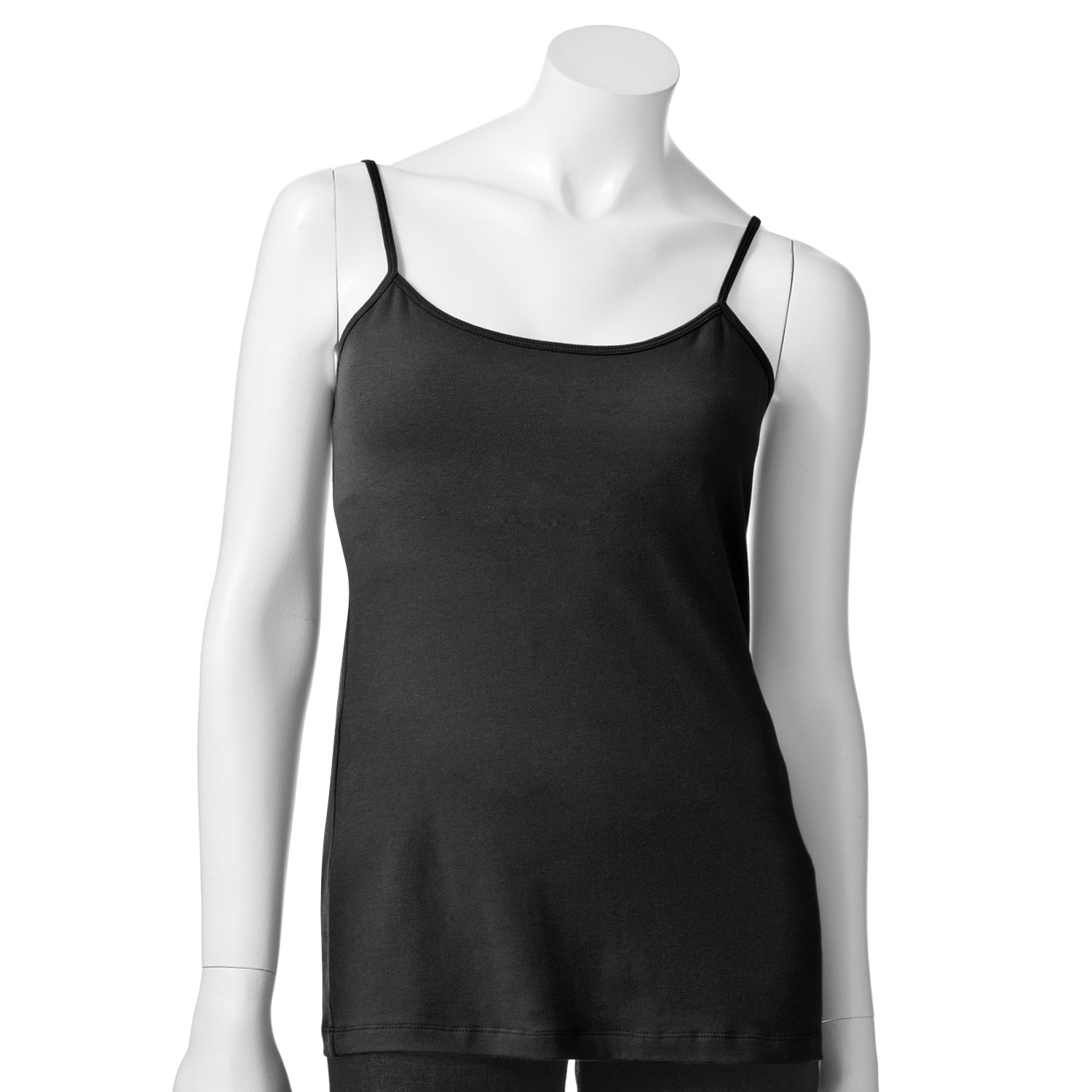 black camisole with built in bra