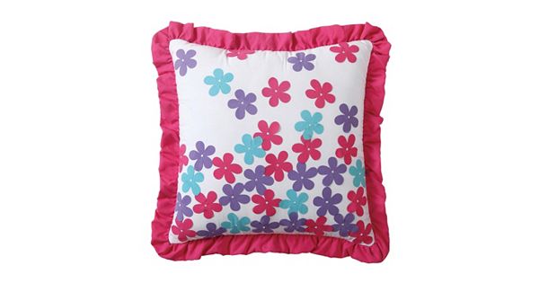 Amanda Applique Throw Pillow