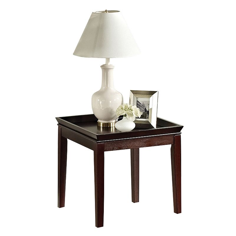 33781705 Clemson End Table, Med Red sku 33781705