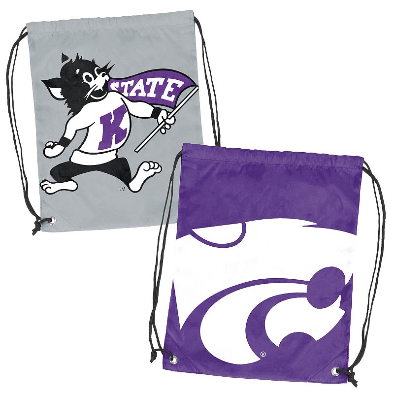 Logo Brand Kansas State Wildcats Double Header Reversible Backsack