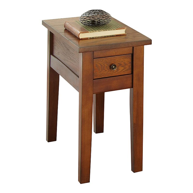 Desoto Chairside End Table, Red