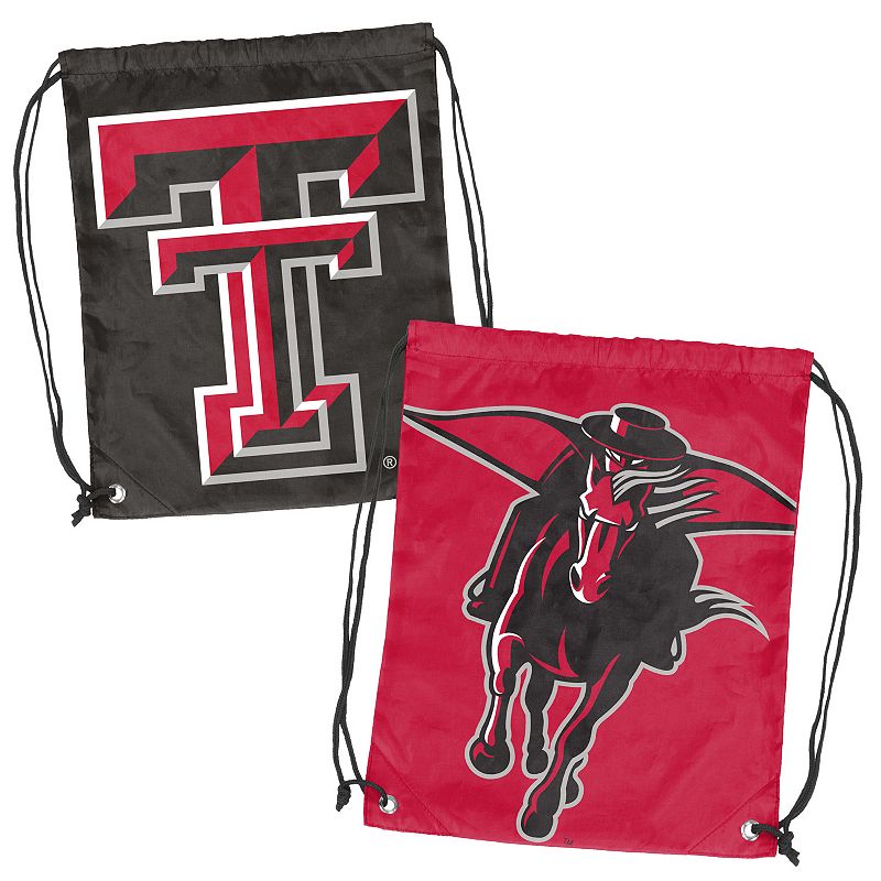 Logo Brand Texas Tech Red Raiders Double Header Reversible Backsack
