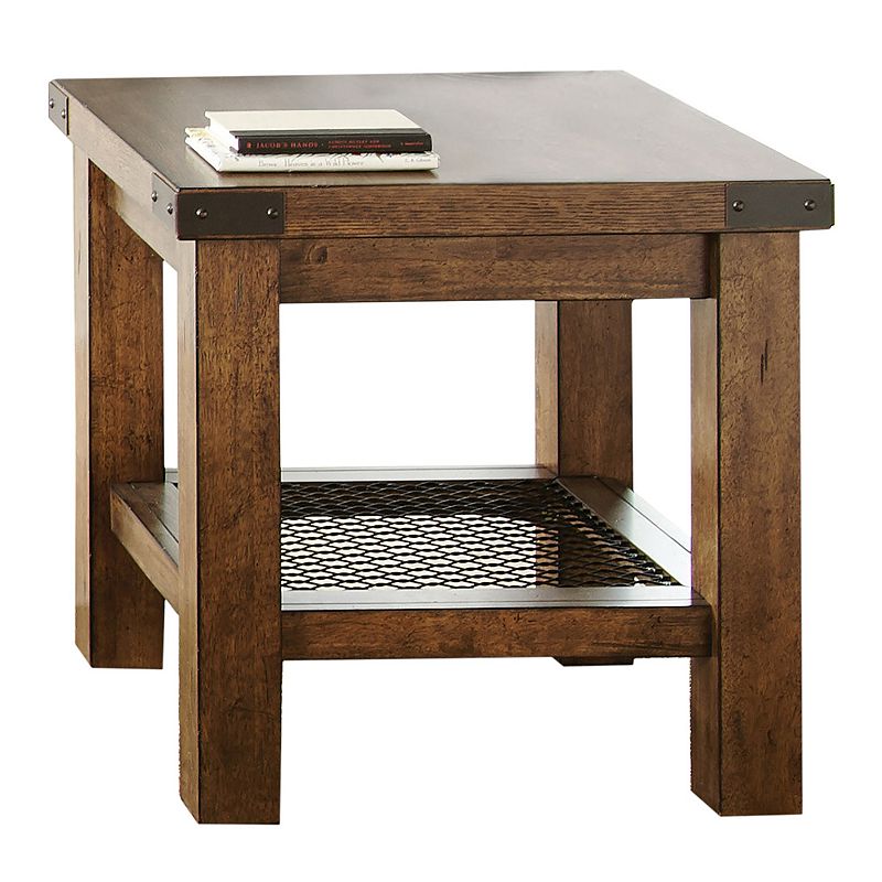 Hailee End Table, Brown
