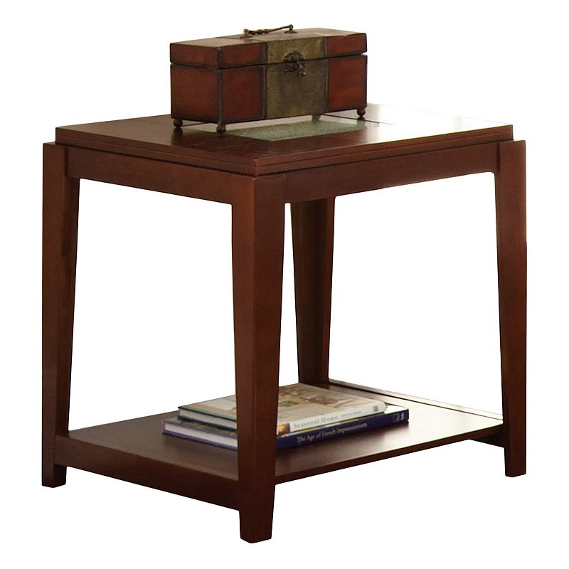 Ice End Table, Brown