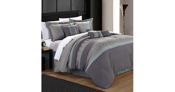 chic home brooklyn duvet set plu