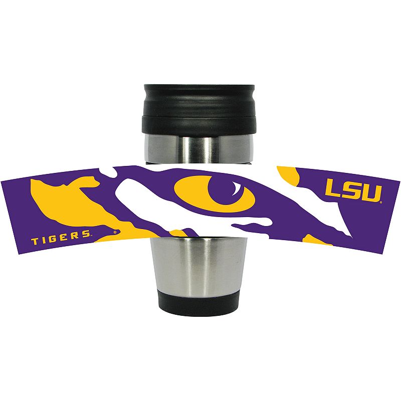 UPC 716298001741 product image for LSU Tigers 15-Ounce Stainless Steel 3D Logo Tumbler, Team | upcitemdb.com