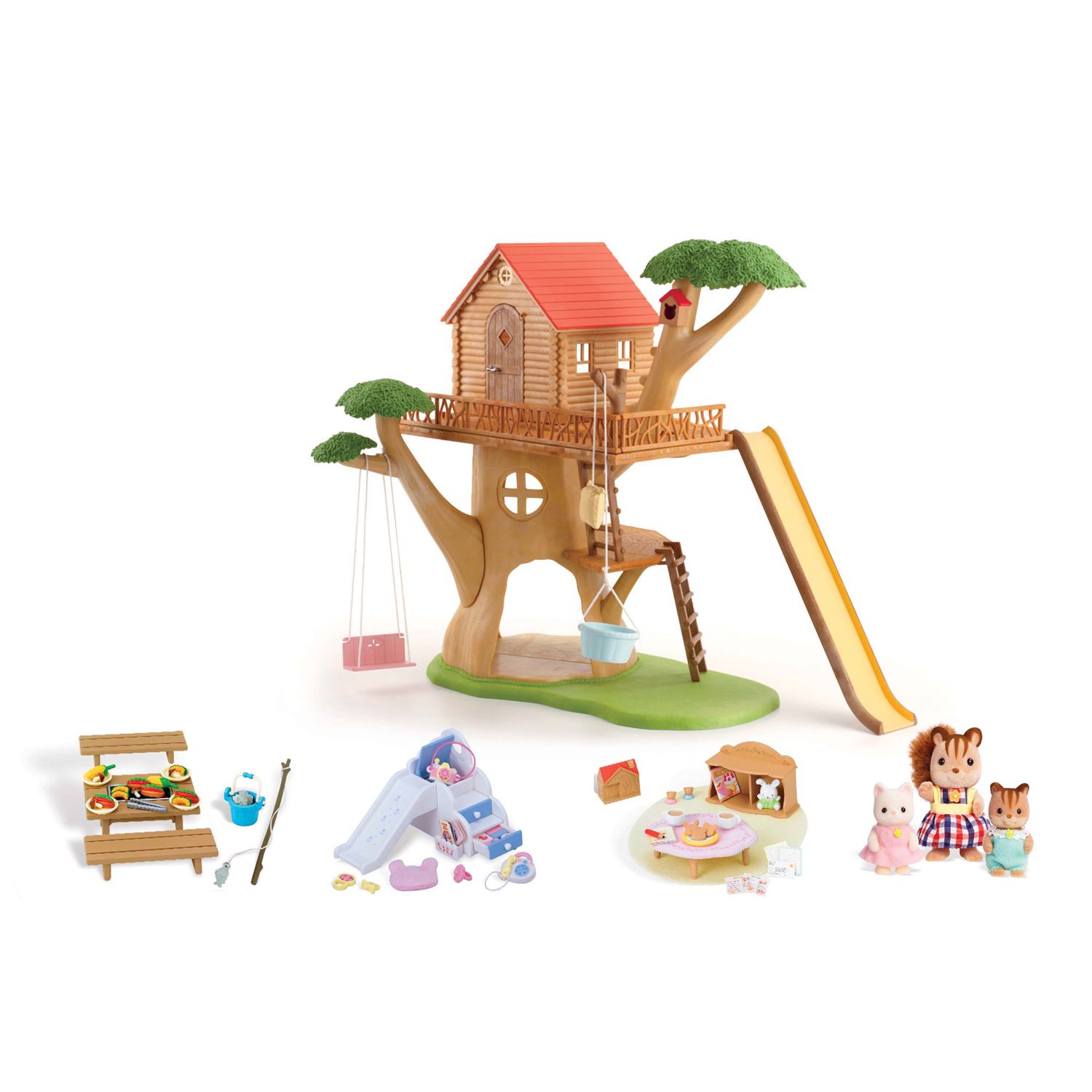 calico critters townhome gift set