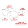Apt. 9® 62mm Vented Rimless Rectangle Sunglasses