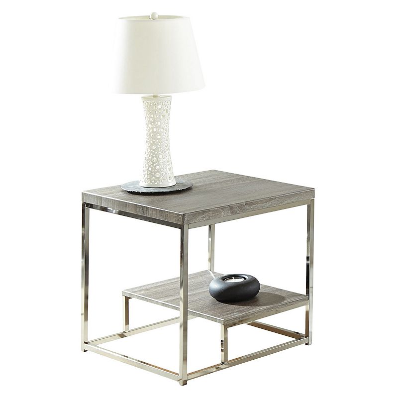 Lucia End Table, Black