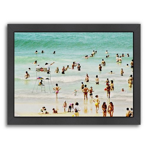 Americanflat ''French Beach'' Framed Wall Art