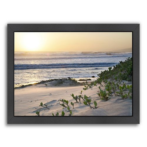 Americanflat ''Pacific Ocean Seascape 5'' Framed Wall Art