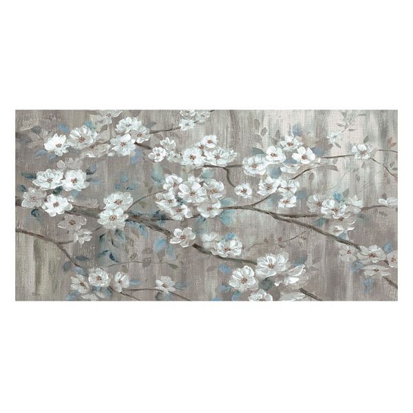 Stillness Floral Canvas Wall Art