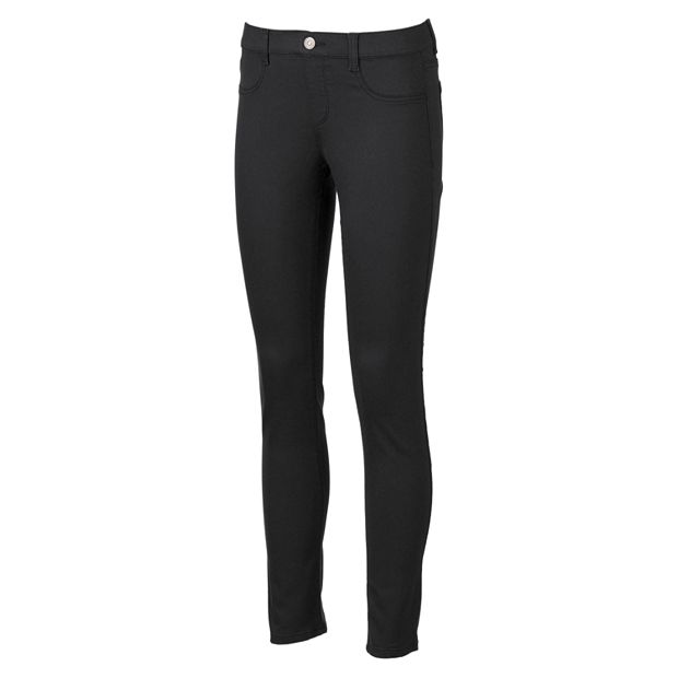 Black jeggings sale kohls