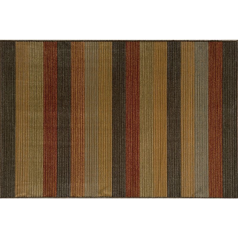Momeni Dream Stripes Rug, Multicolor, 5X7.5 Ft