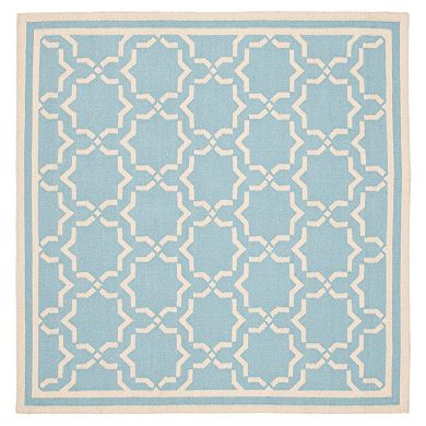 Safavieh Dhurries Star Handwoven Flatweave Wool Rug