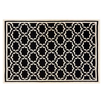 Safavieh Dhurries Star Handwoven Flatweave Wool Rug