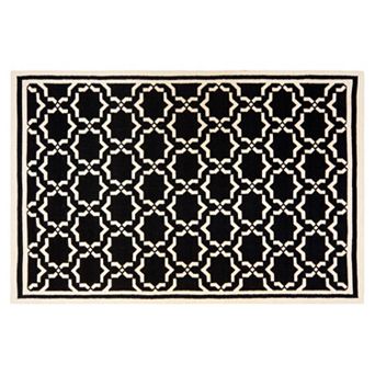 Safavieh Dhurries Star Handwoven Flatweave Wool Rug