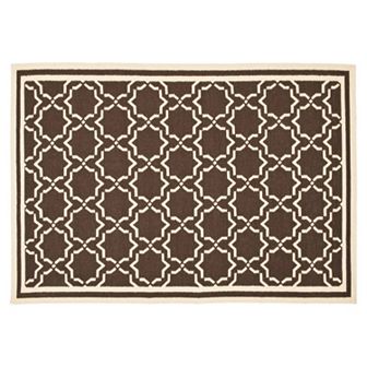 Safavieh Dhurries Star Handwoven Flatweave Wool Rug