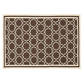 Safavieh Dhurries Star Handwoven Flatweave Wool Rug