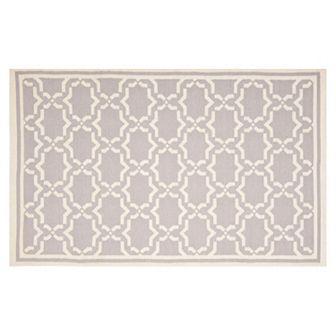 Safavieh Dhurries Star Handwoven Flatweave Wool Rug